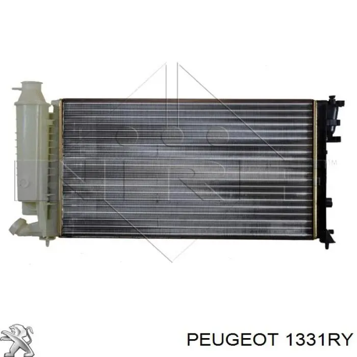 Radiador refrigeración del motor 1331RY Peugeot/Citroen