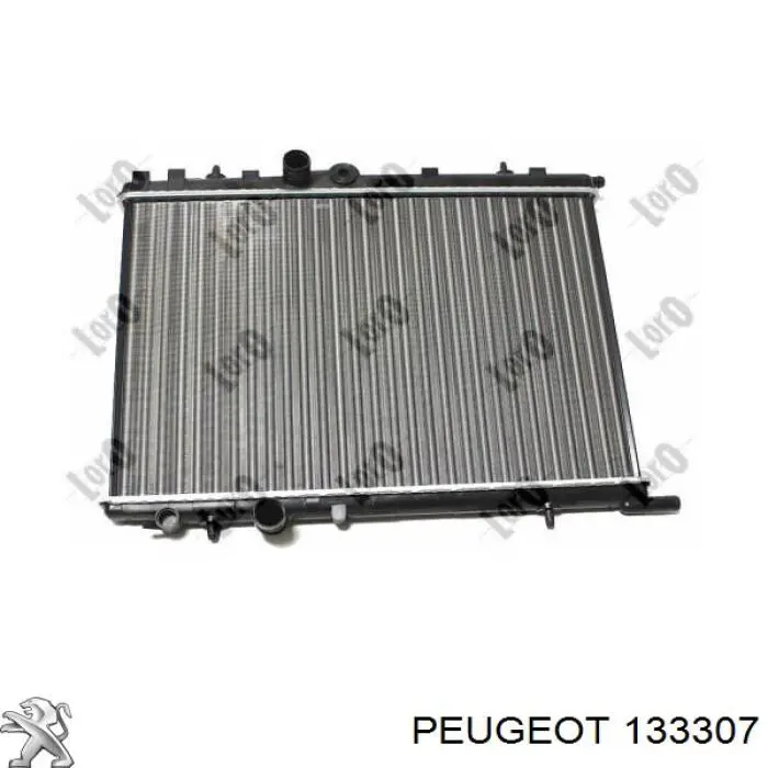 Radiador refrigeración del motor 133307 Peugeot/Citroen