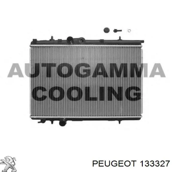 Radiador refrigeración del motor 133327 Peugeot/Citroen