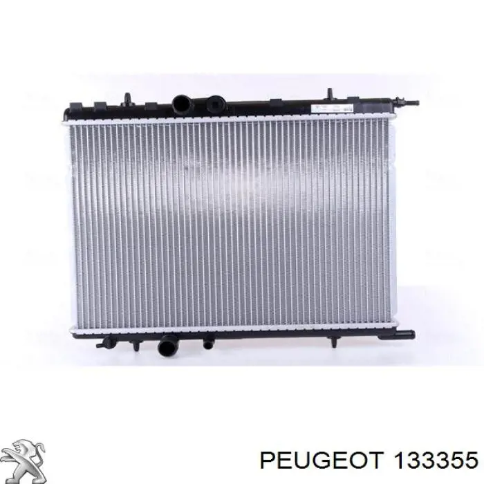 Radiador refrigeración del motor 133355 Peugeot/Citroen