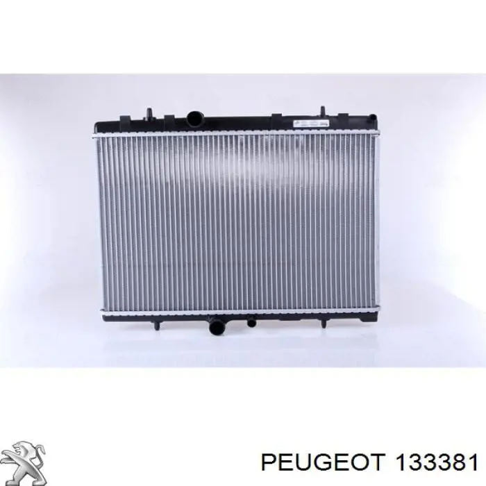 Радиатор 133381 Peugeot/Citroen