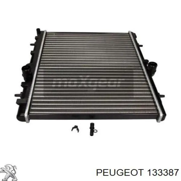 Radiador refrigeración del motor 133387 Peugeot/Citroen
