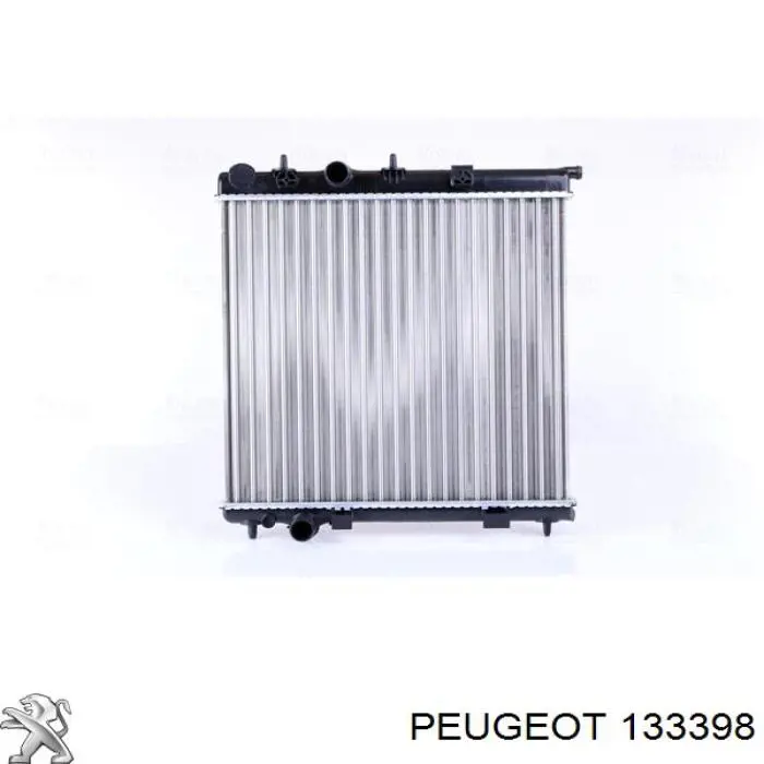 Радиатор 133398 Peugeot/Citroen