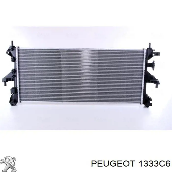 1333C6 Peugeot/Citroen Радиатор основной