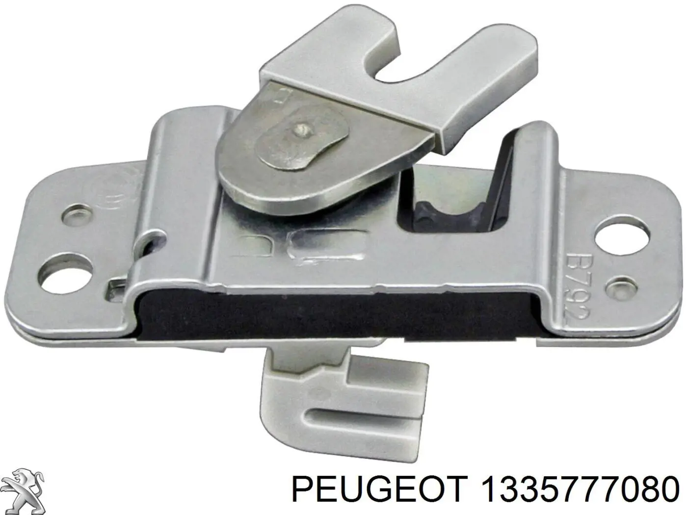1335777080 Peugeot/Citroen замок двери боковой сдвижной правой