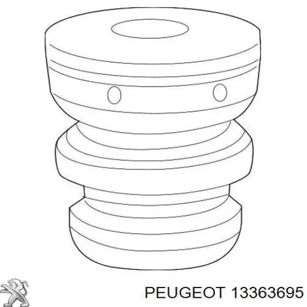 Пыльник амортизатора переднего Peugeot/Citroen 13363695