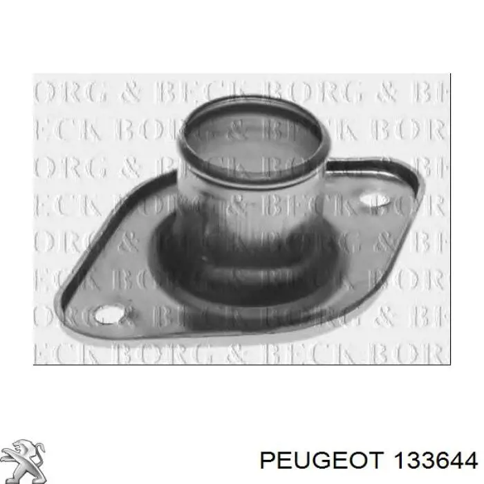 Фланец системы охлаждения (тройник) Peugeot/Citroen 133644