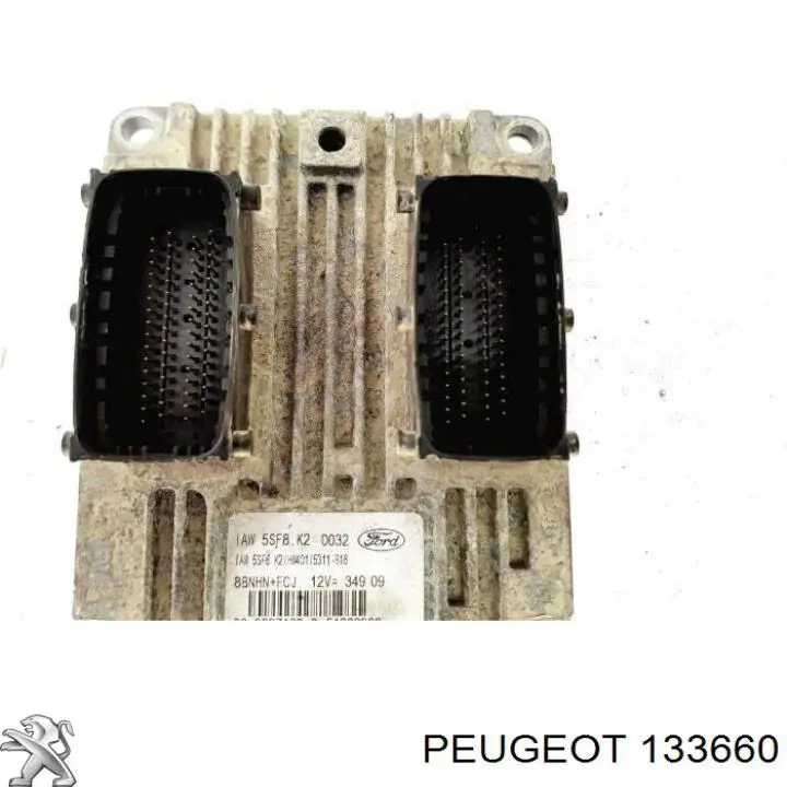 133660 Peugeot/Citroen фланец системы охлаждения (тройник)
