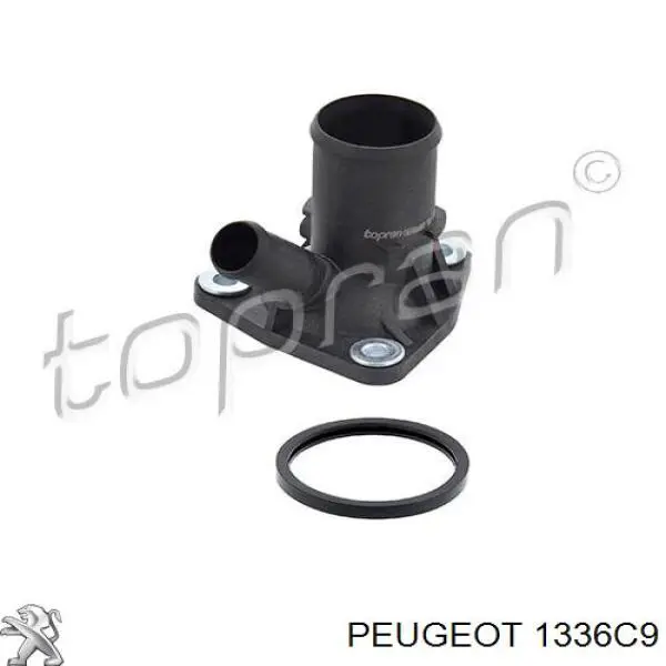 1336C9 Peugeot/Citroen крышка термостата