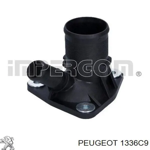 Tapa de termostato 1336C9 Peugeot/Citroen
