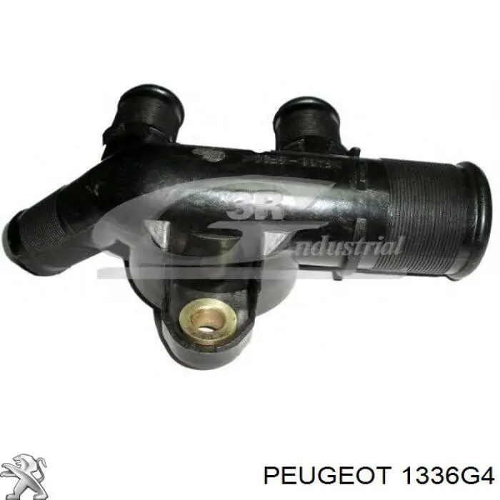 Brida del sistema de refrigeración (triple) 1336G4 Peugeot/Citroen