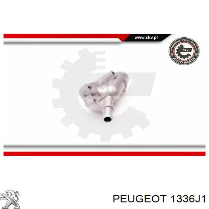 Termostato, refrigerante 1336J1 Peugeot/Citroen