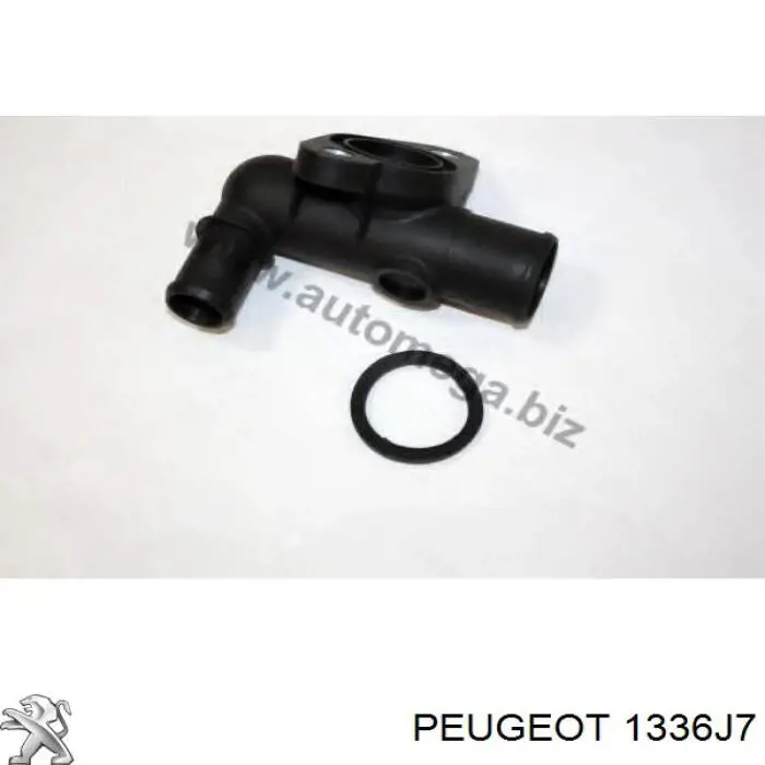 Фланец системы охлаждения 1336J7 Peugeot/Citroen