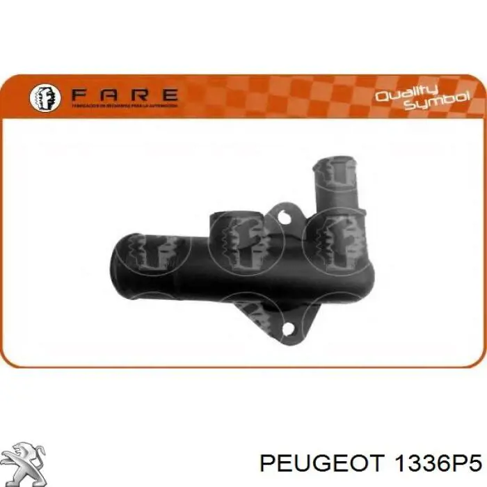 Фланец системы охлаждения Peugeot/Citroen 1336P5 цена, от 4.51 USD