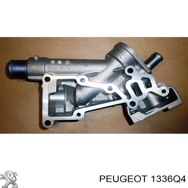 Caja del termostato 1336Q4 Peugeot/Citroen