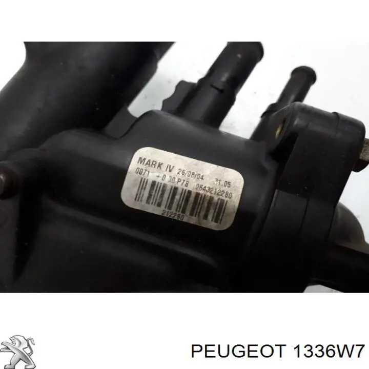 1336W7 Peugeot/Citroen caixa do termostato