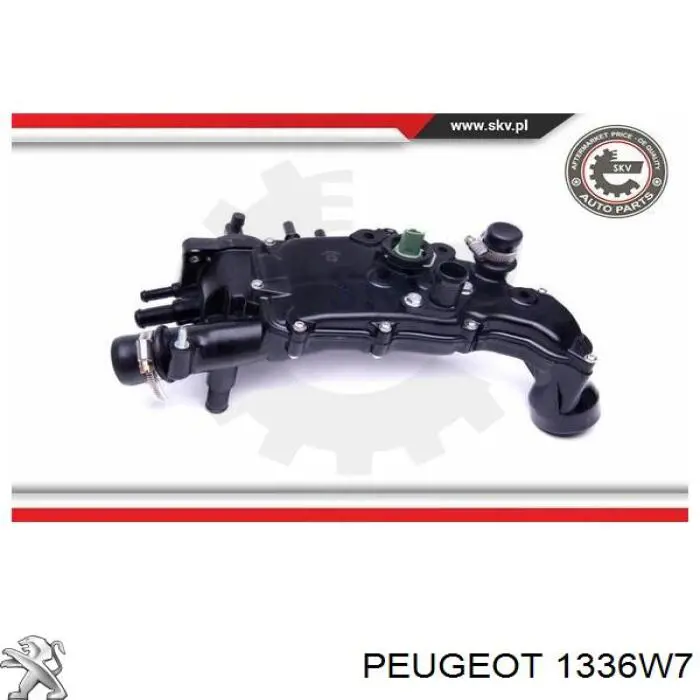 Купить 1336W7 Peugeot/Citroen Корпус термостата