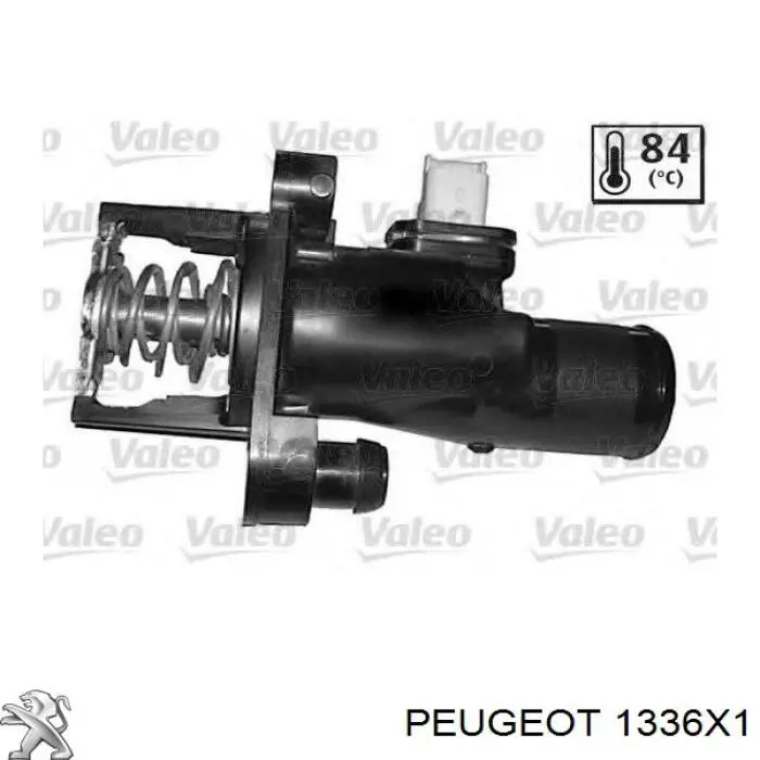 1336X1 PEUGEOT Termostato original y equivalente