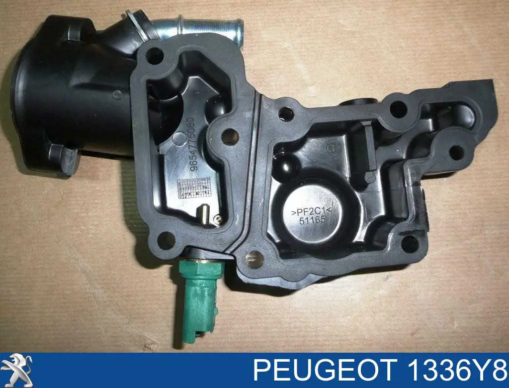 1336Y8 Peugeot/Citroen caixa do termostato