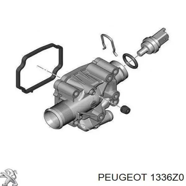 Купить 1336Z0 Peugeot/Citroen Корпус термостата