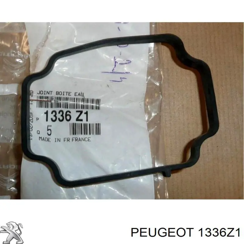 00001336Z1 Peugeot/Citroen прокладка корпуса термостата