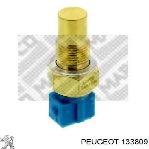 133809 Peugeot/Citroen датчик температуры охлаждающей жидкости