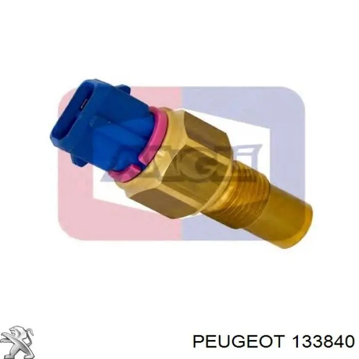 133840 Peugeot/Citroen датчик температуры охлаждающей жидкости