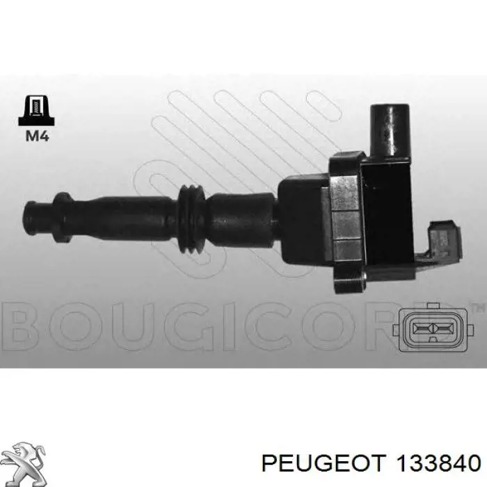 Sensor de temperatura del refrigerante 133840 Peugeot/Citroen