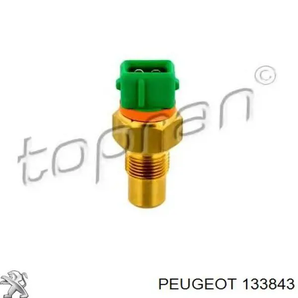 133843 Peugeot/Citroen датчик температуры охлаждающей жидкости
