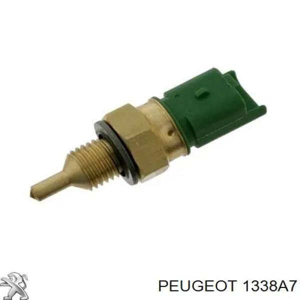 1338A7 Peugeot/Citroen sensor de temperatura do fluido de esfriamento