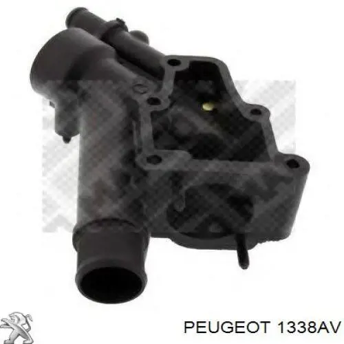 Корпус термостата 1338AV Peugeot/Citroen