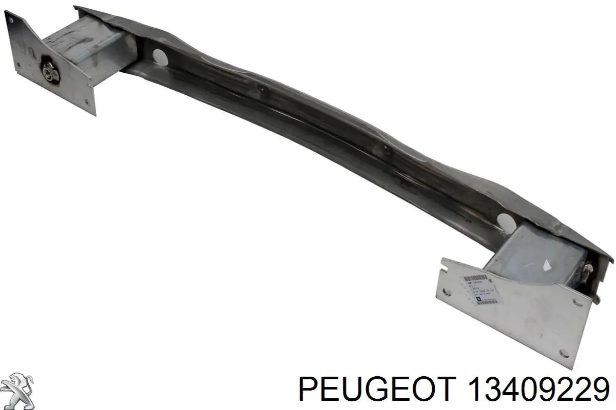 Refuerzo paragolpes trasero 13409229 Peugeot/Citroen