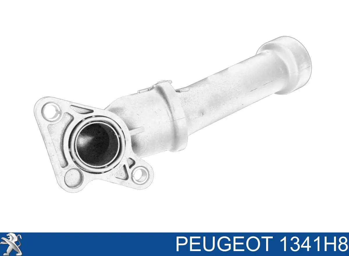 1341H8 Peugeot/Citroen шланг (патрубок системы охлаждения)