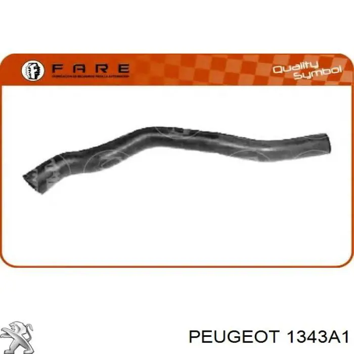 1343A1 Peugeot/Citroen Шланг системы охлаждения
