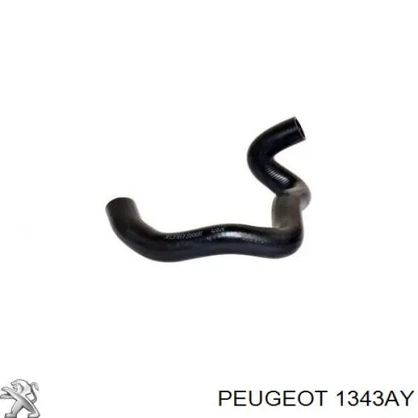 Патрубок радиатора 1343AY Peugeot/Citroen