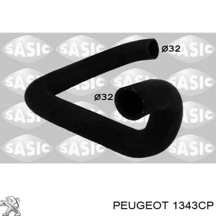 Купить 1343CP Peugeot/Citroen Патрубок радиатора
