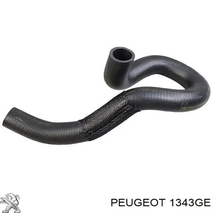 Шланг радиатора охлаждения Peugeot/Citroen 1343GE цена, от 13.59 USD