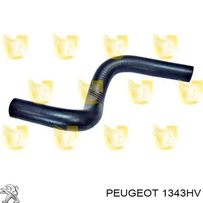 Патрубок радиатора 1343HV Peugeot/Citroen
