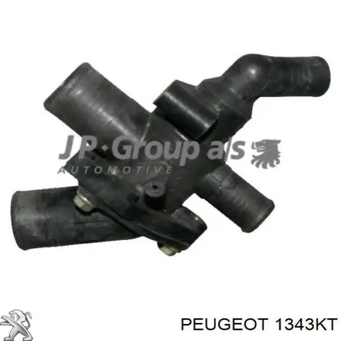 Патрубок радиатора 1343KT Peugeot/Citroen