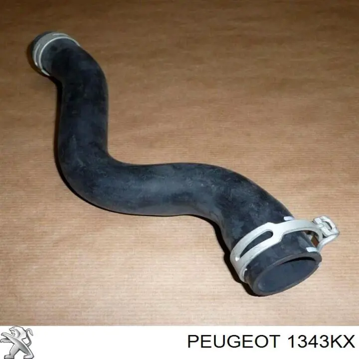 Tubería de radiador arriba 1343KX Peugeot/Citroen