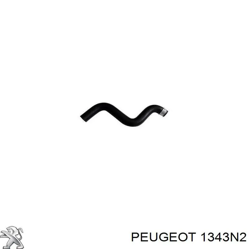 Шланг радиатора охлаждения Peugeot/Citroen 1343N2 цена, от 15.46 USD