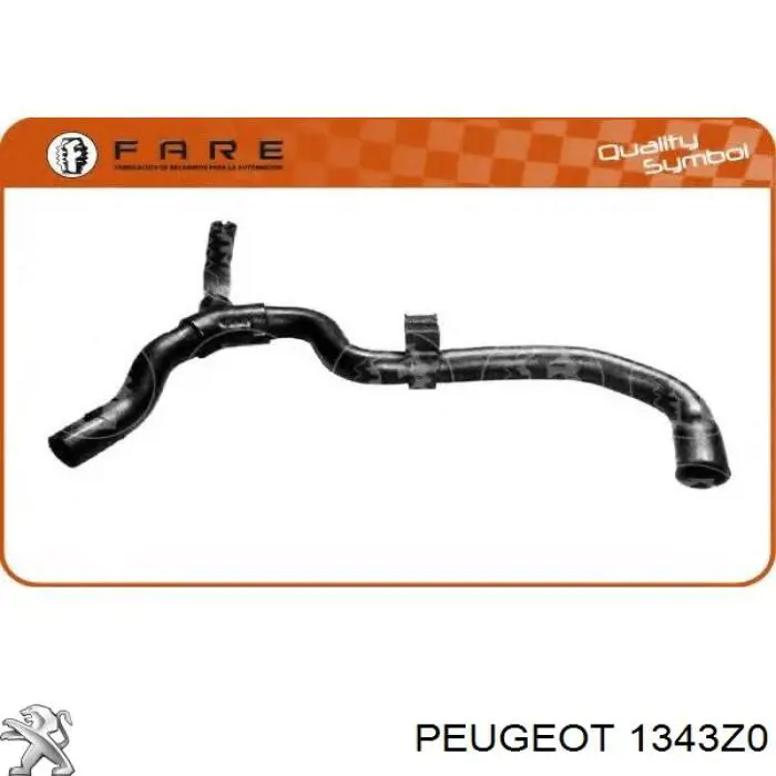 Шланг радиатора, нижний Peugeot/Citroen 1343Z0 цена, от 49.05 USD