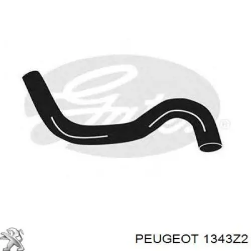 Шланг радиатора охлаждения Peugeot/Citroen 1343Z2 цена, от 5.99 USD