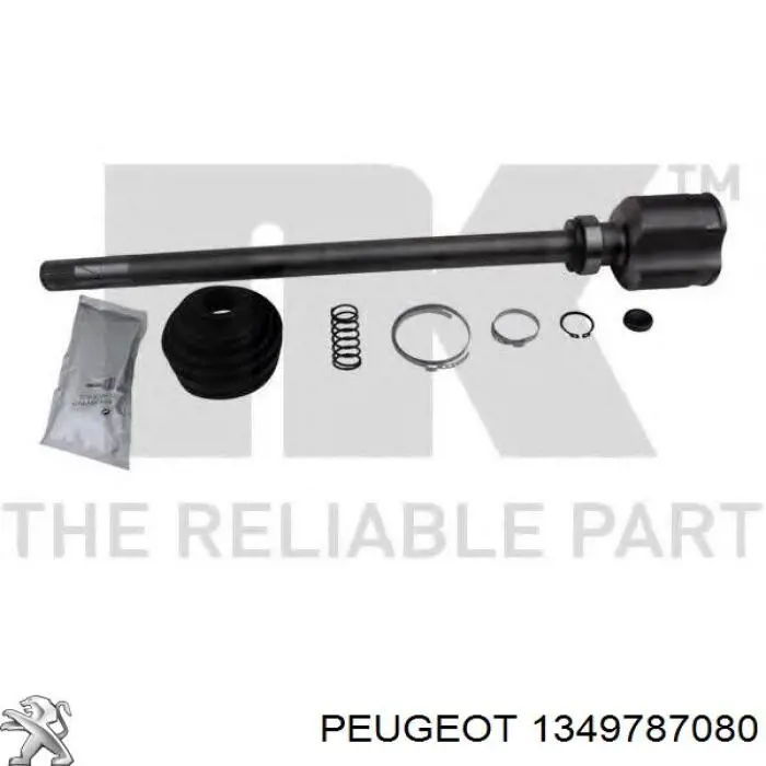 1349787080 Peugeot/Citroen Пыльник ШРУСа передней полуоси внутренний