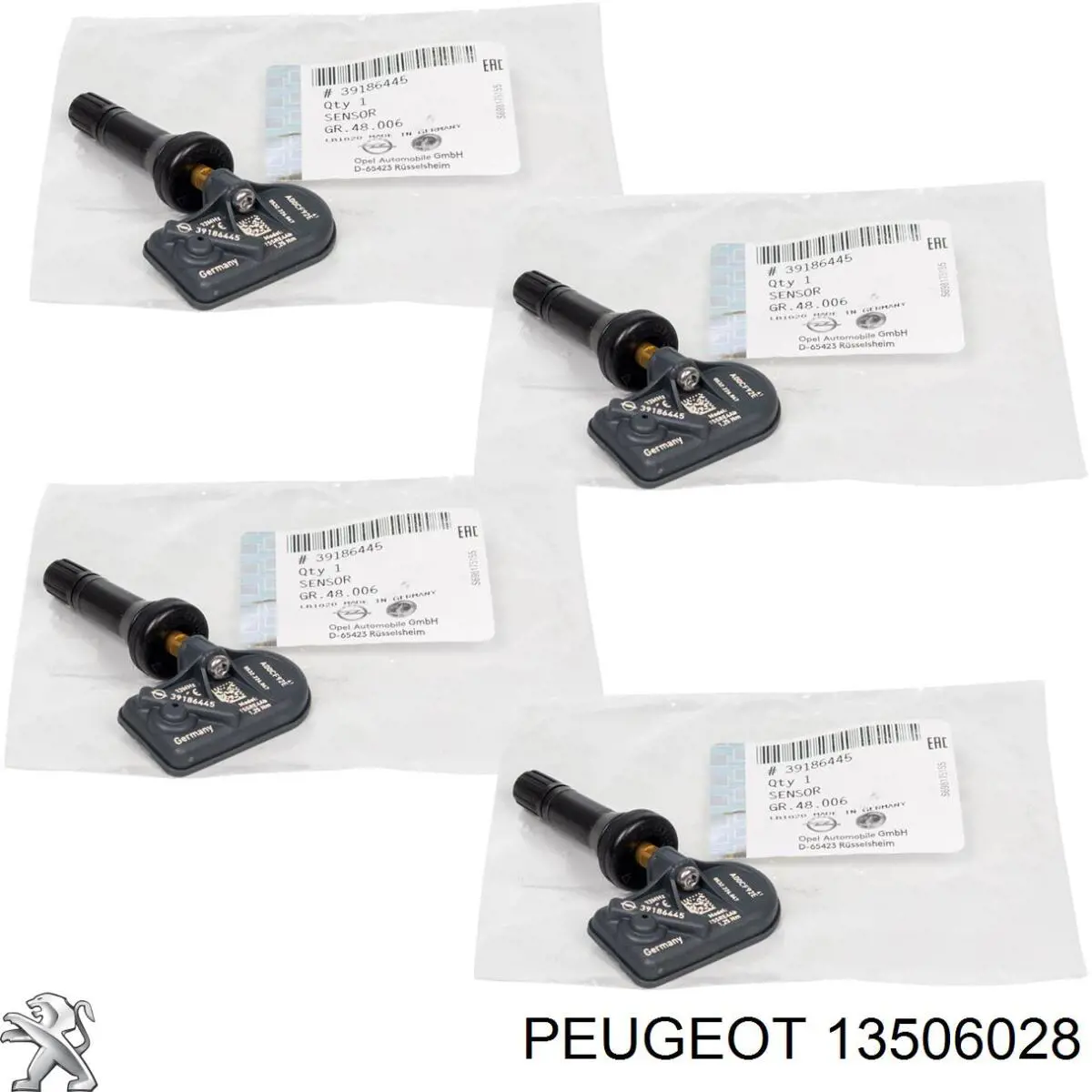13506028 Peugeot/Citroen Манометр воздушный