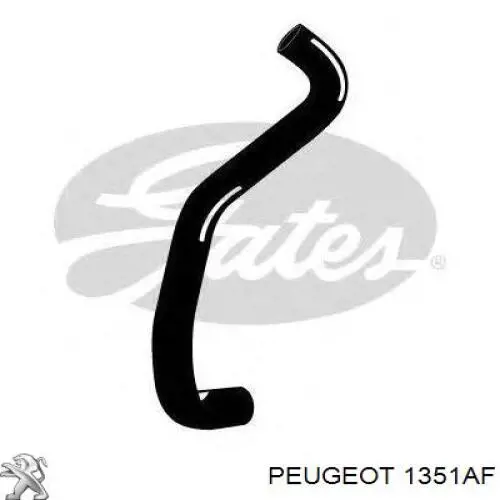 Нижний патрубок радиатора Gates 3970