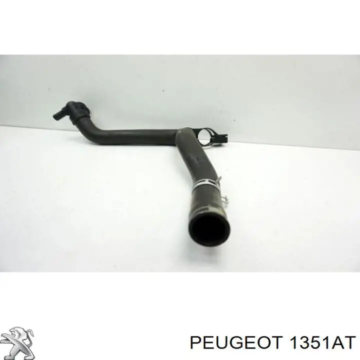 1351AT Peugeot/Citroen шланг (патрубок радиатора охлаждения нижний)