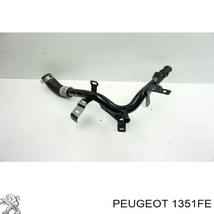 1351FE Peugeot/Citroen шланг (патрубок радиатора охлаждения нижний)