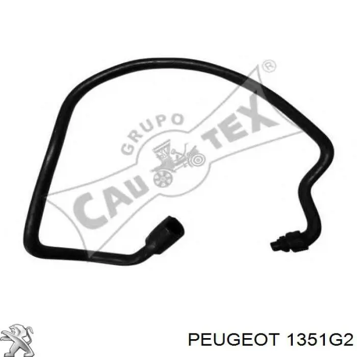 Шланг радиатора, нижний Peugeot/Citroen 1351G2 цена, от 25.20 USD