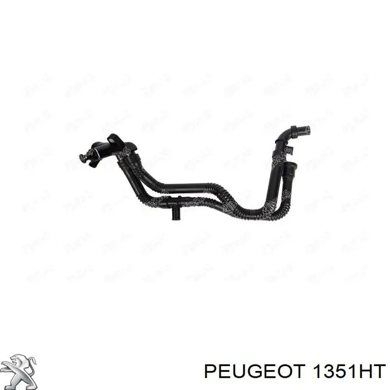 Шланг радиатора, нижний Peugeot/Citroen 1351HT цена, от 12.67 USD
